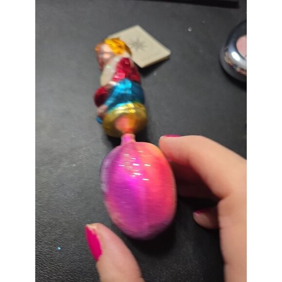 Radko CHRISTMAS PIE (plum) rare vintage drop ornament 95-135-0 NEW w/tag MINT - Picture 5 of 6